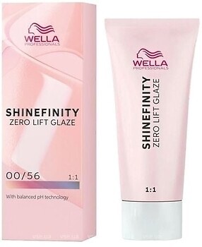Фото Wella Professionals Shinefinity Zero Lift Glaze 00/56 розовый