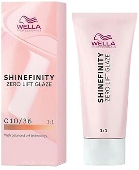 Фото Wella Professionals Shinefinity Zero Lift Glaze 010/36 ванильная спышка