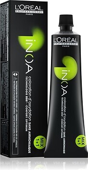 Фото L'Oreal Paris Professionnel Inoa 5.62 светлый шатен красный перламутровый