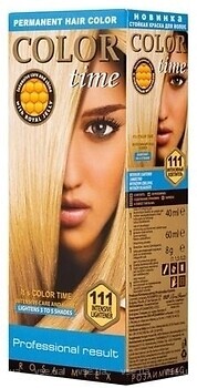 Фото Color Time Permanent Hair Color 111 Интенсивный осветлитель