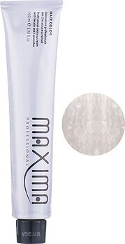 Фото Maxima Professional Colors Hair Colouring Cream 10.12 самый светлый блондин