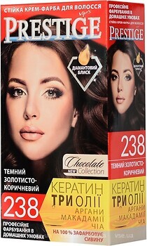 Фото Vip's Prestige Color crem 238 Темный золотисто-коричневый