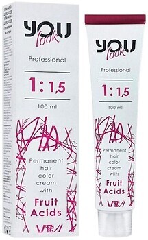 Фото You Look Professional Hair Colouring Cream 10.1 экстра светлый блонд пепельный