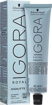 Фото Schwarzkopf Professional Igora Royal Highlifts 12-21 специальный блондин