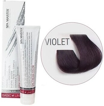 Фото Spa Master Basic Line Spa Cream Color Violet фиолетовый