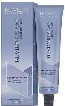 Фото Revlon Revlonissimo Colorsmetique Ker-Ha Complex Cools 10.23 самый светлый переливающийся золотистый блонд