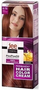 Фото Jee Cosmetics 6-75 пряный каштан