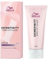 Фото Wella Professionals Shinefinity Zero Lift Glaze 08/8 голубая жемчужина