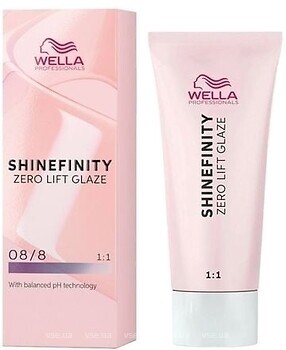 Фото Wella Professionals Shinefinity Zero Lift Glaze 08/8 голубая жемчужина