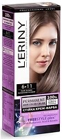 Фото L'ERINY Permanent Hair Color Cream 6.11 жемчужный русый
