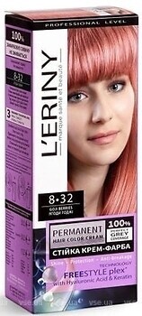 Фото L'ERINY Permanent Hair Color Cream 8.32 ягоды годжи