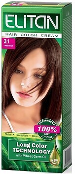 Фото Kombi Elitan Hair Color Cream 31 каштановый