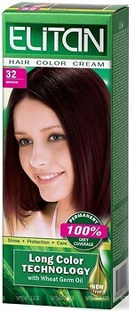 Фото Kombi Elitan Hair Color Cream 32 коричневый