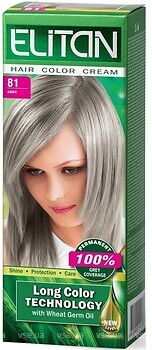 Фото Kombi Elitan Hair Color Cream 81 пепельный