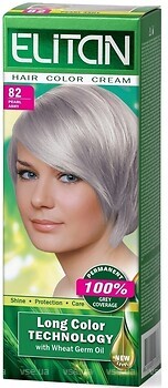 Фото Kombi Elitan Hair Color Cream 82 перламутрово-пепельный