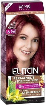 Фото Kombi Elitan Intensive And Natural Color 6.56 терпкий бургунди