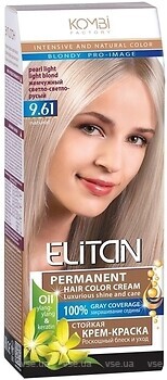 Фото Kombi Elitan Intensive And Natural Color 9.61 жемчужно светло-светло русый