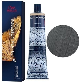 Фото Wella Professionals Koleston Perfect Me+ Rich Naturals 5/82 светлый коричневый синий матовый