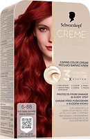 Фото Schwarzkopf Creme Supreme 6-88 красный темно-русый