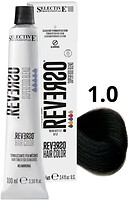 Фото Selective Professional Reverso Hair Color 1.0 Natural Black натуральный черный