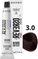 Фото Selective Professional Reverso Hair Color 3.0 Natural Dark Brown натуральный темно-коричневый