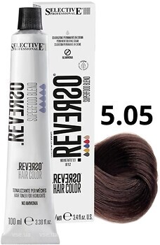 Фото Selective Professional Reverso Hair Color 5.05 Chestnut Light Brown каштановый светло-коричневый