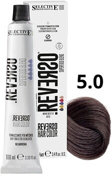 Фото Selective Professional Reverso Hair Color 5.0 Cocoa Dark Blond какао темно-русый
