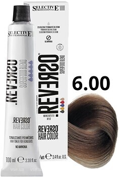 Фото Selective Professional Reverso Hair Color 6.00 Natural Deep Dark Blond натуральный глубокий темно-русый