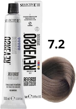 Фото Selective Professional Reverso Hair Color 7.2 Beige Blond бежевый блонд