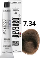 Фото Selective Professional Reverso Hair Color 7.34 Copper Golden Blond медно-золотистый блонд