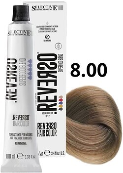 Фото Selective Professional Reverso Hair Color 8.00 Natural Deep Light Blond натуральный глубокий светлый блонд