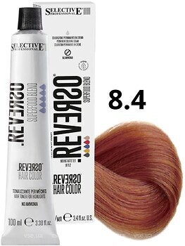 Фото Selective Professional Reverso Hair Color 8.4 Copper Light Blond медный светло-русый