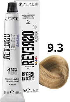 Фото Selective Professional Reverso Hair Color 9.3 Golden Very Light Blond золотистый очень светлый блондин