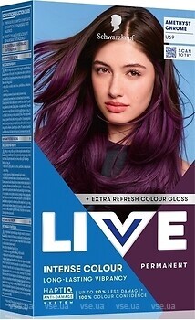 Фото Schwarzkopf Live Intense Colour U69 Amethyst Chrome аметистовый Хром