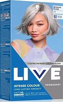 Фото Schwarzkopf Live Intense Colour U71 Metallic Silver металлический серебристый