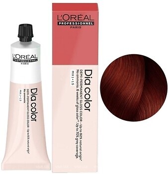 Фото L'Oreal Paris Professionnel Dia richesse 6.6 темный русый насыщенный красный