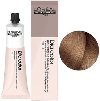 Фото L'Oreal Paris Professionnel Dia richesse 8.23 светлый блондин ирис золотистый