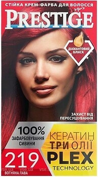 Фото Vip's Prestige Color crem 219 огненная лава
