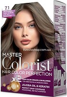 Фото Master Colorist Hair Color Perfection 7.1 Medium Ash Blonde средний пепельный блонд