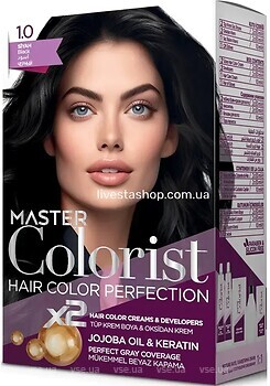 Фото Master Colorist Hair Color Perfection 1.0 Black черный
