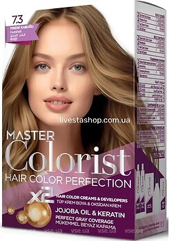 Фото Master Colorist Hair Color Perfection 7.3 Nutshell ореховый