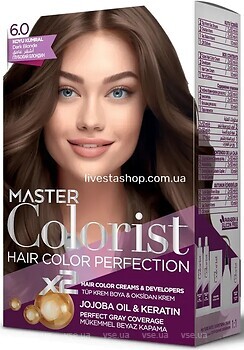 Фото Master Colorist Hair Color Perfection 6.0 Dark Blonde темно-русый