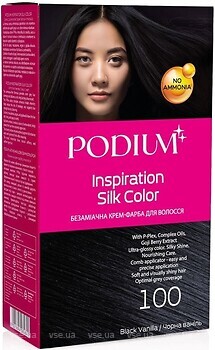 Фото Podium Inspiration Silk Color 100 черная ваниль