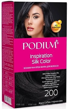 Фото Podium Inspiration Silk Color 200 черный кофе