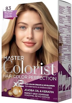 Фото Master Colorist Hair Color Perfection 8.3 Honey Foam медовая пена