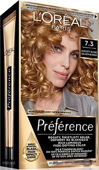 Фото L'Oreal Paris Recital Preference 7.3 золотистый блонд