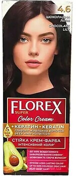 Фото Florex Super Кератин 4.6 шоколадная лилия