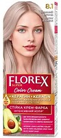 Фото Florex Super Кератин 8.1 снежный блонд