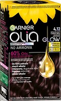 Фото Garnier Olia 4.12 переливающийся темно-коричневый