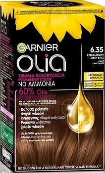 Фото Garnier Olia 6.35 светлый шоколад